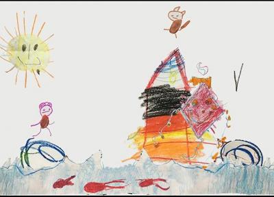 یک کار خلاقانه و زیبا: وقتی نقاشی های بچه ها جان می گیرد و به انیمیشن تبدیل می گردد